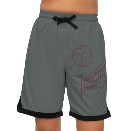 Basketball Rib Shorts: Volleyball Dark Grey