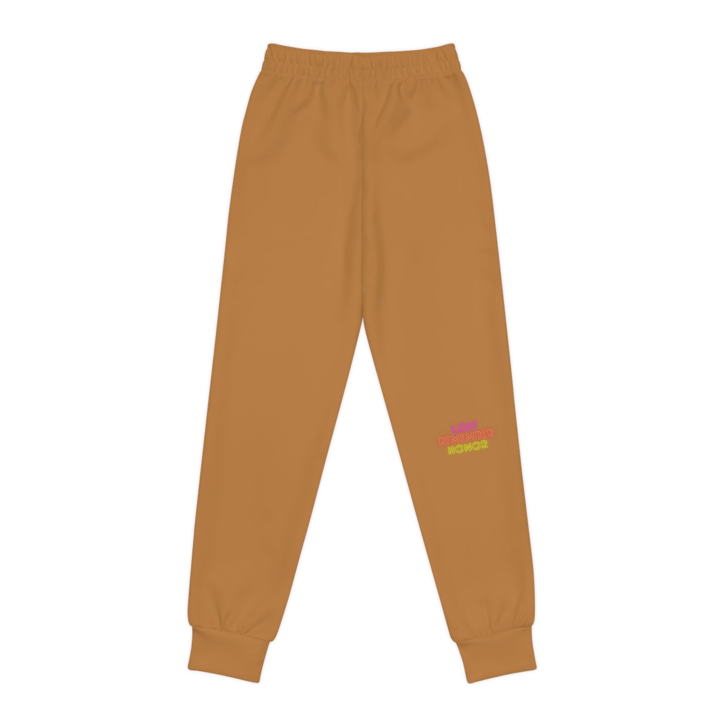 Youth Joggers: Crazy Penguin World Logo Lite Brown