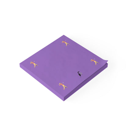 Post-it® Note Pads: Golf Lite Purple