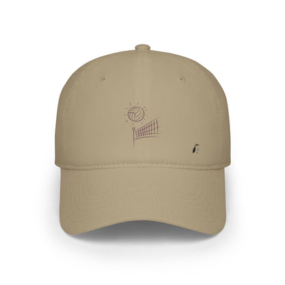 Low Profile Baseball Cap: Volleyball