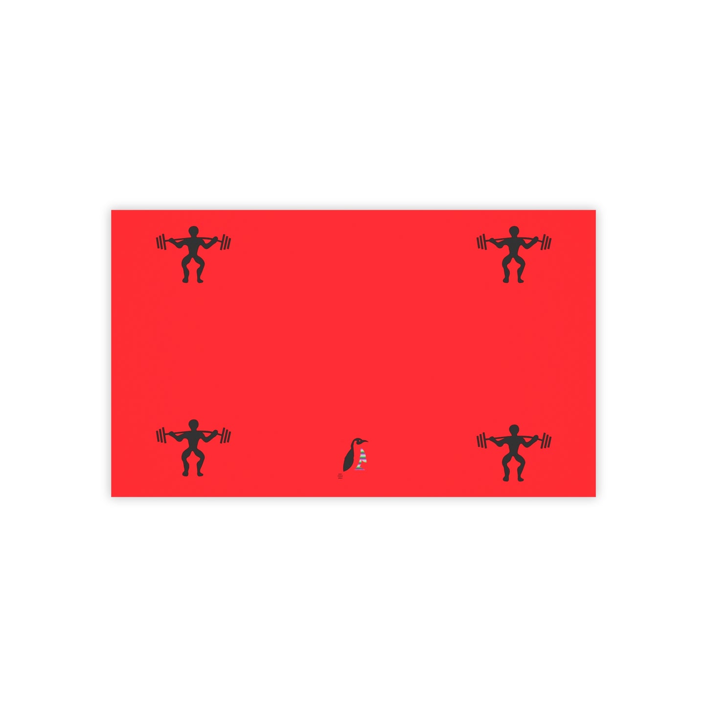 Post-it® Note Pads: Weightlifting Red