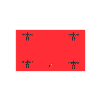 Post-it® Note Pads: Weightlifting Red