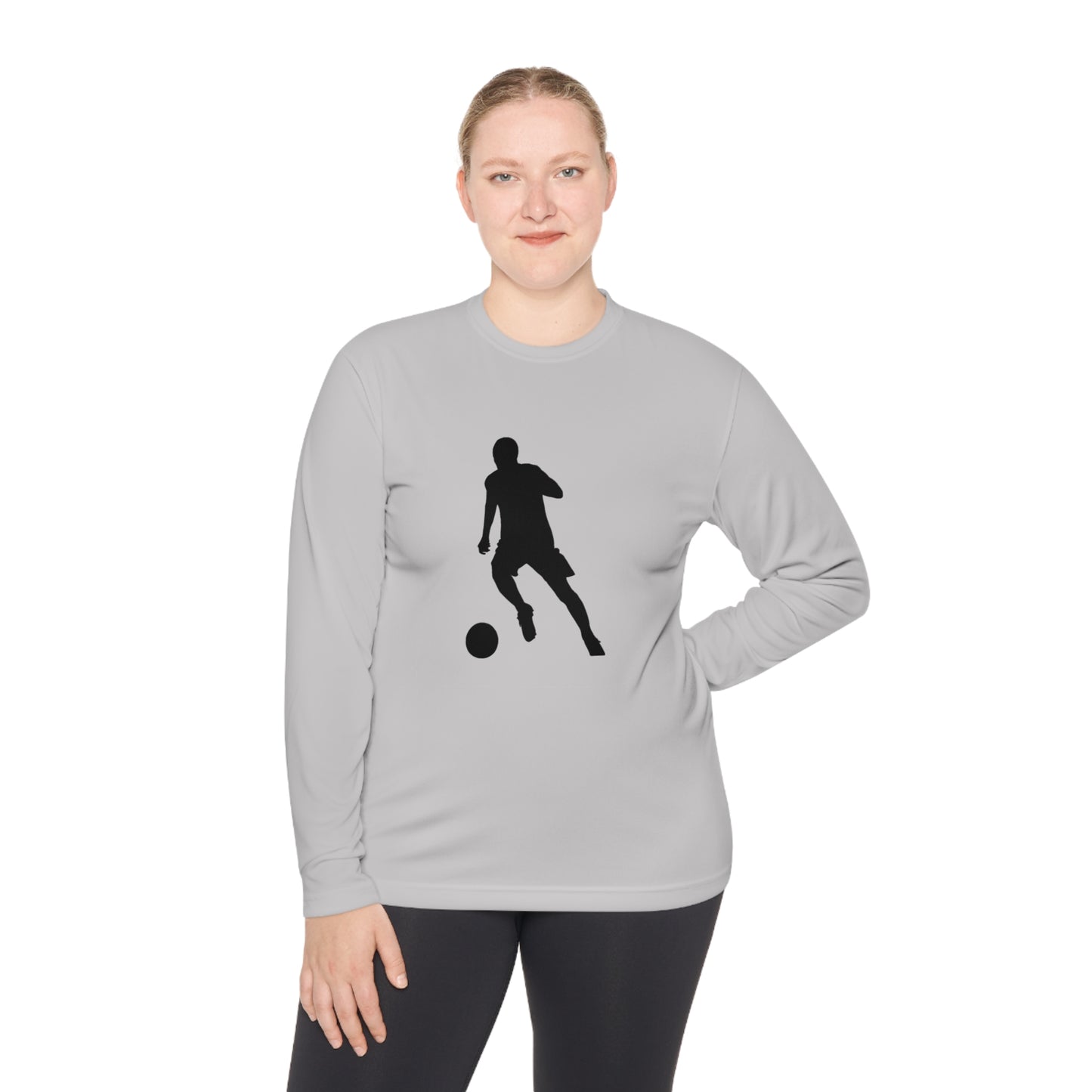 Lightweight Long Sleeve Tee: Soccer #1