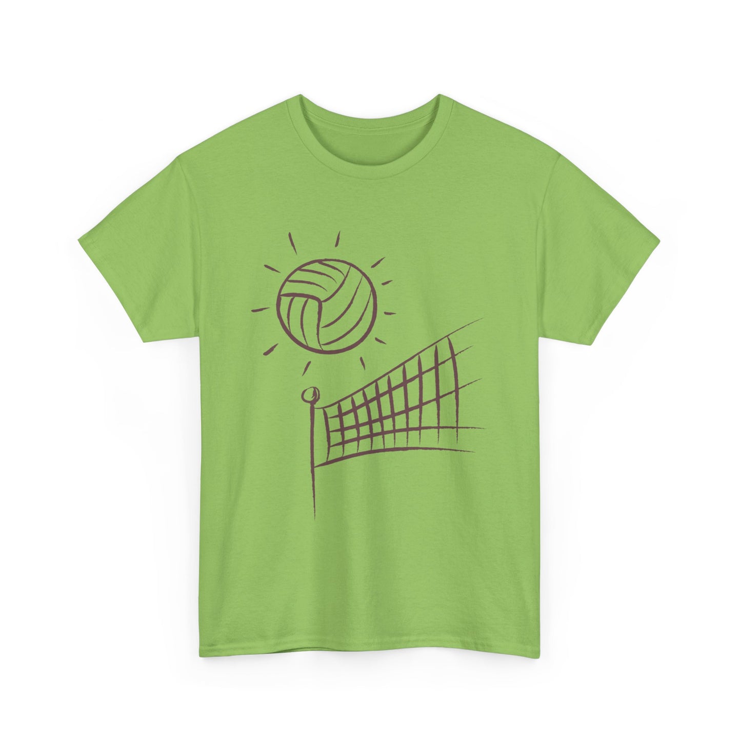 Heavy Cotton Tee: Volleyball #2