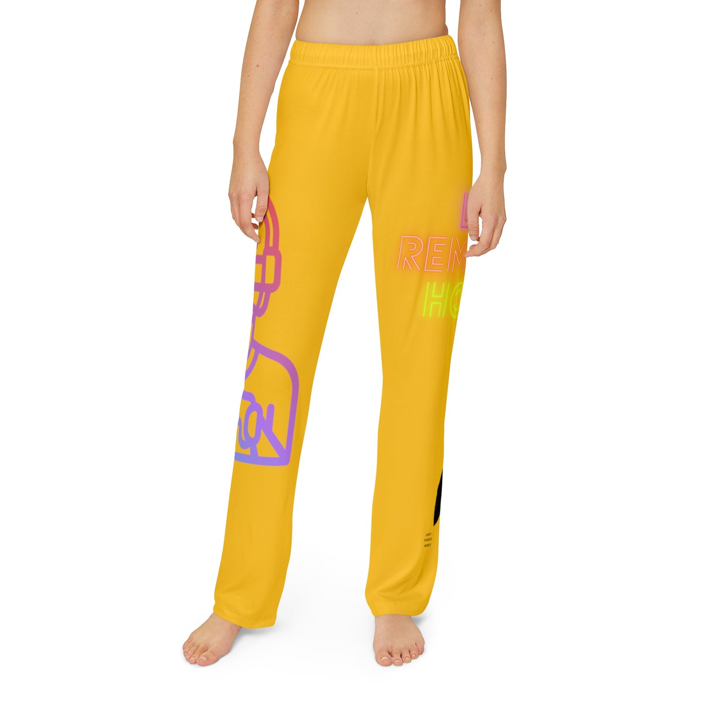 Kids Pajama Pants: Gaming Yellow