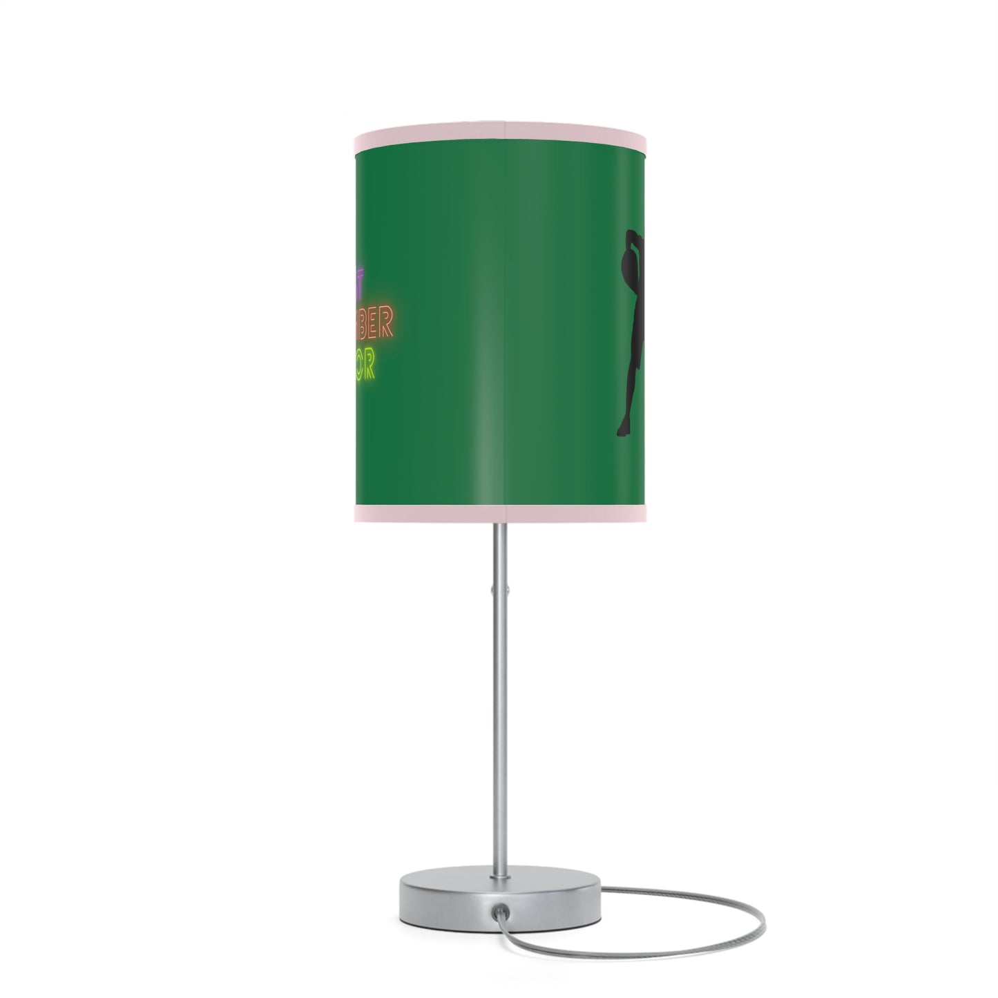 Lamp on a Stand, US|CA plug: Basketball Dark Green