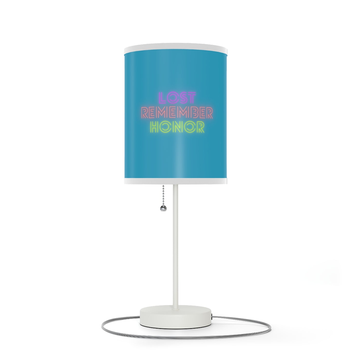 Lamp on a Stand, US|CA plug: Basketball Turquoise