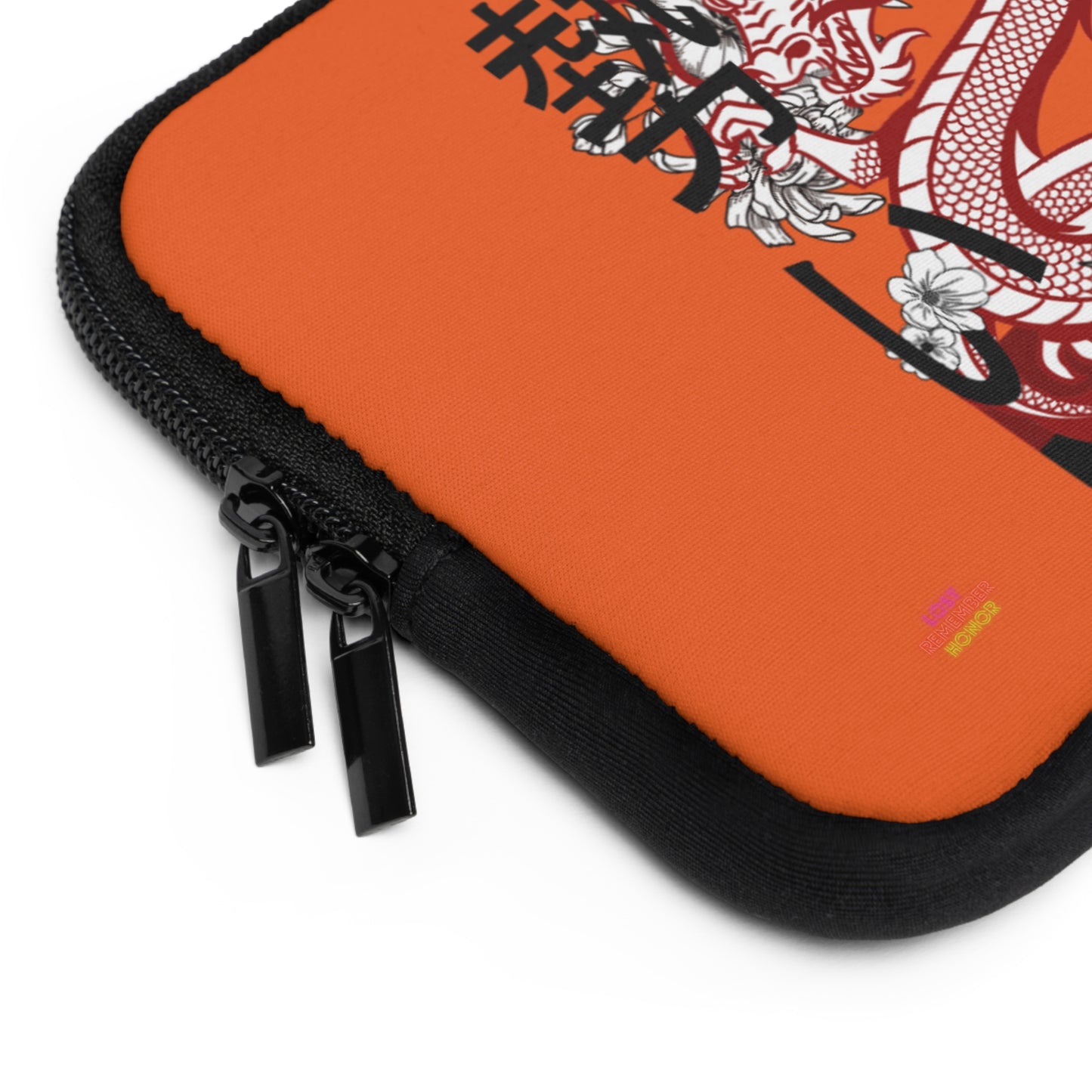 Laptop Sleeve: Dragons Orange