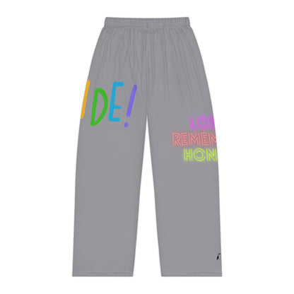 Women's Pajama Pants: LGBTQ Pride Grey