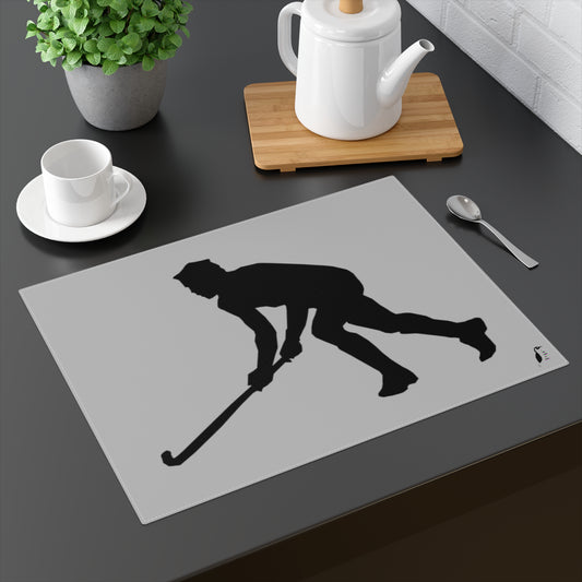 Placemat, 1pc: Hockey Lite Grey