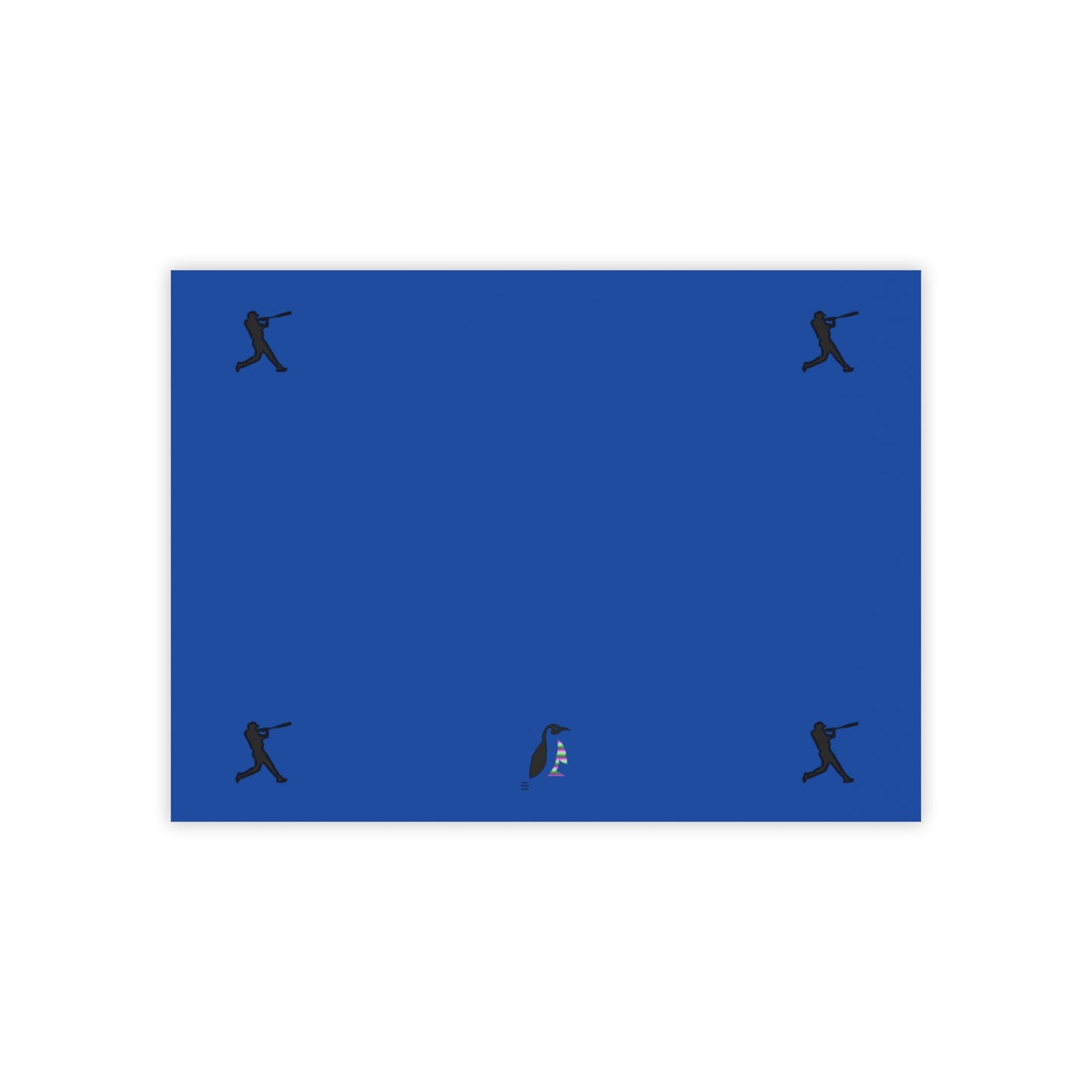 Post-it® Note Pads: Baseball Dark Blue