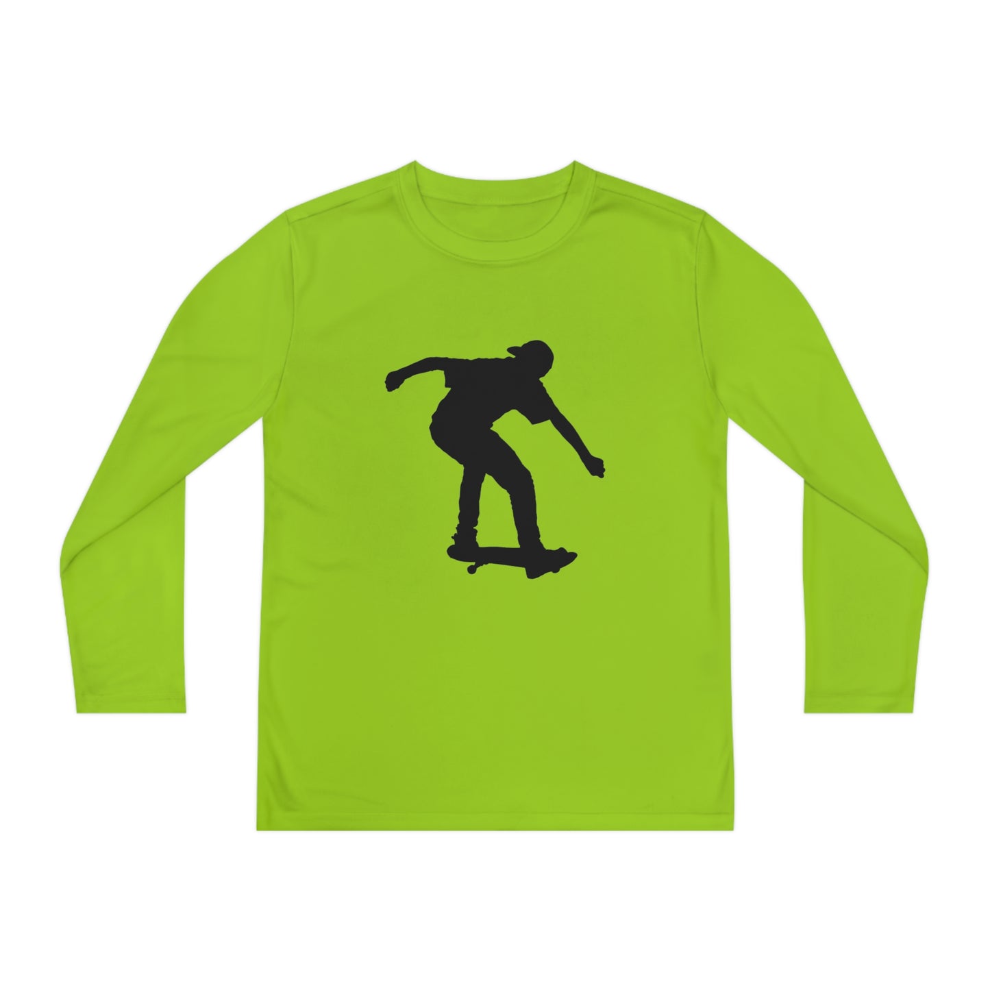 Youth Long Sleeve Competitor Tee: Skateboarding