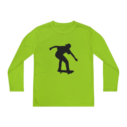 Youth Long Sleeve Competitor Tee: Skateboarding 