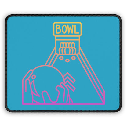 Gaming Mouse Pad: Bowling Turquoise