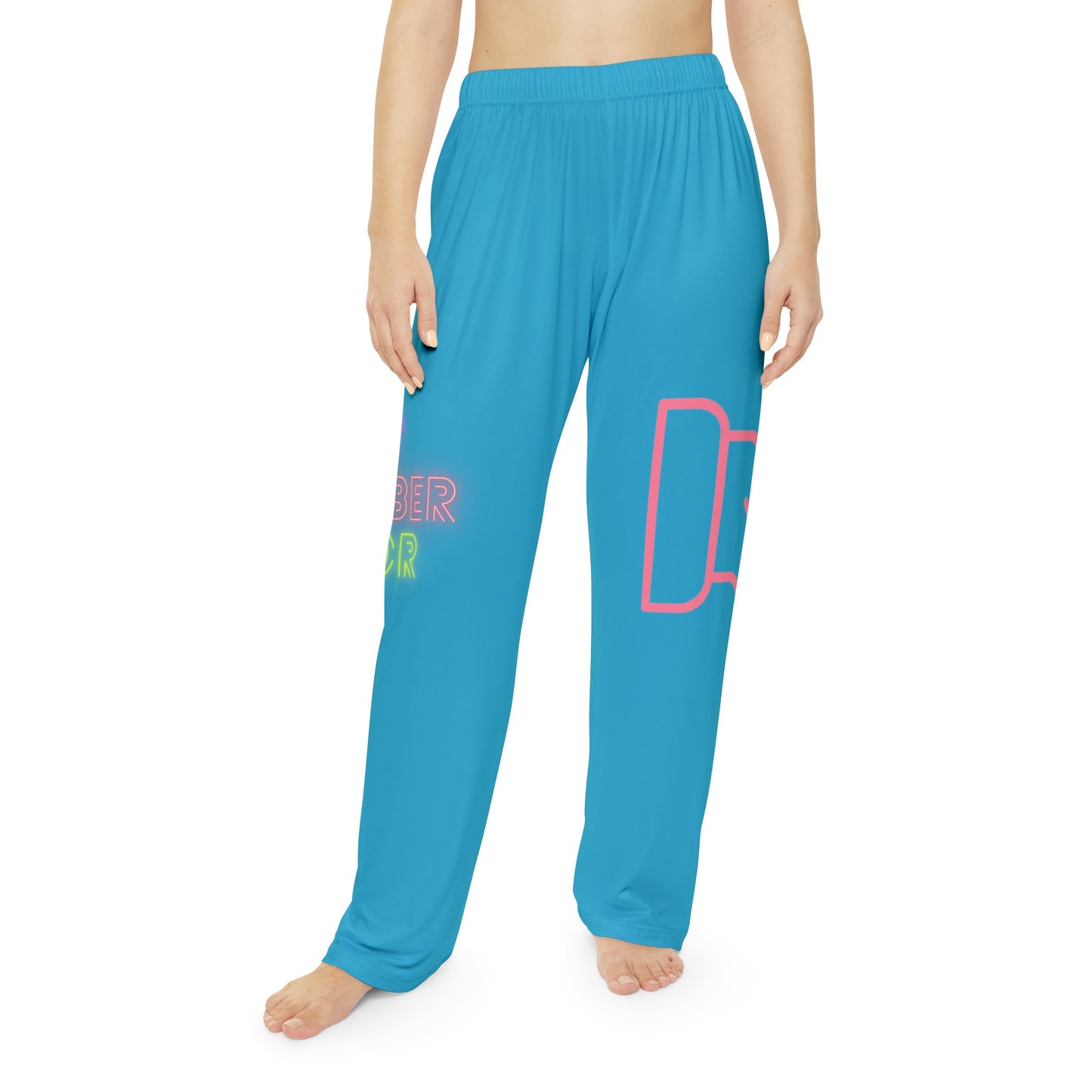 Women's Pajama Pants: Fight Cancer Turquoise