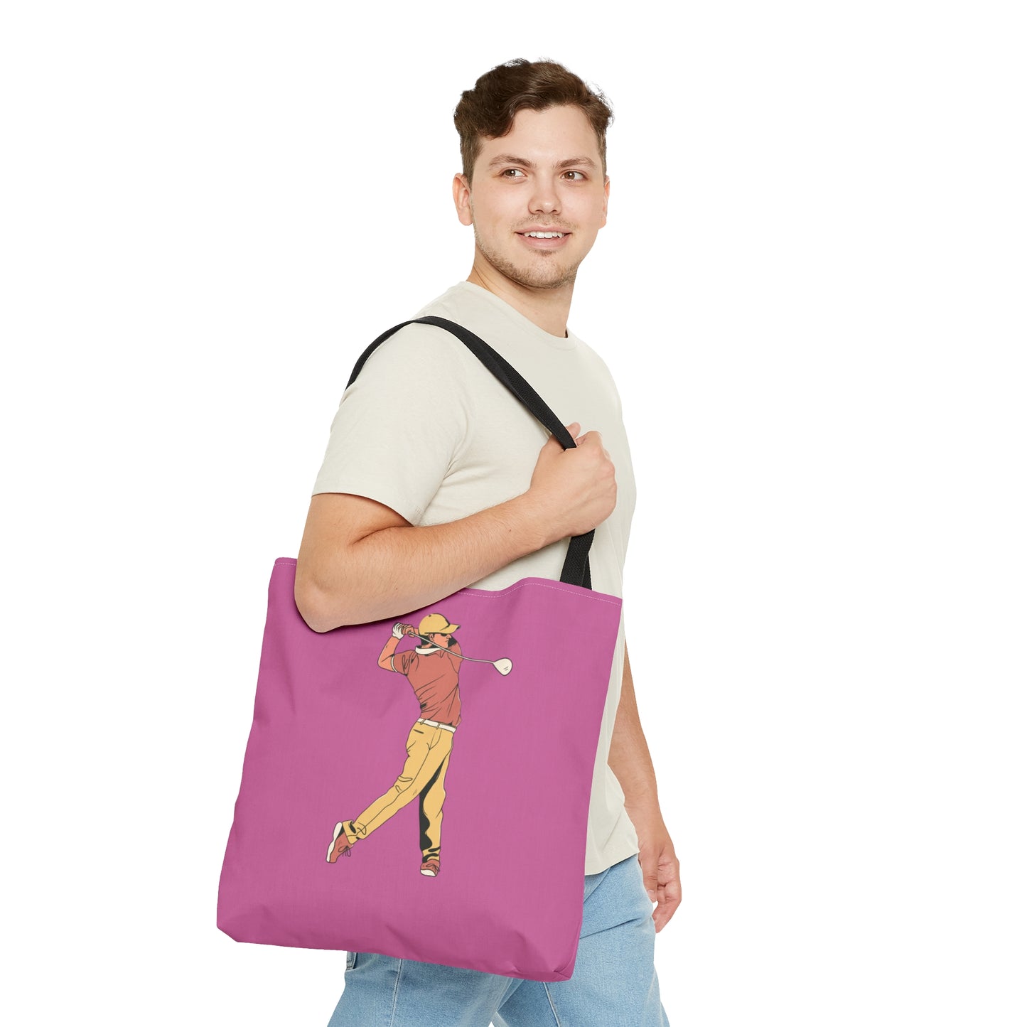 Tote Bag: Golf Lite Pink