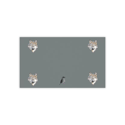 Post-it® Note Pads: Wolves Dark Grey