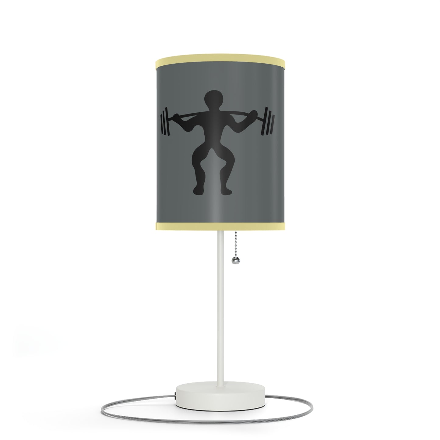 Lamp on a Stand, US|CA plug: Weightlifting Dark Grey