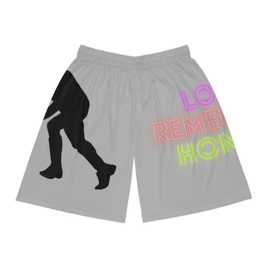 Basketball Shorts: Hockey Lite Grey