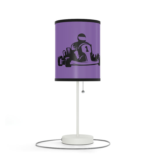 Lamp on a Stand, US|CA plug: Racing Lite Purple