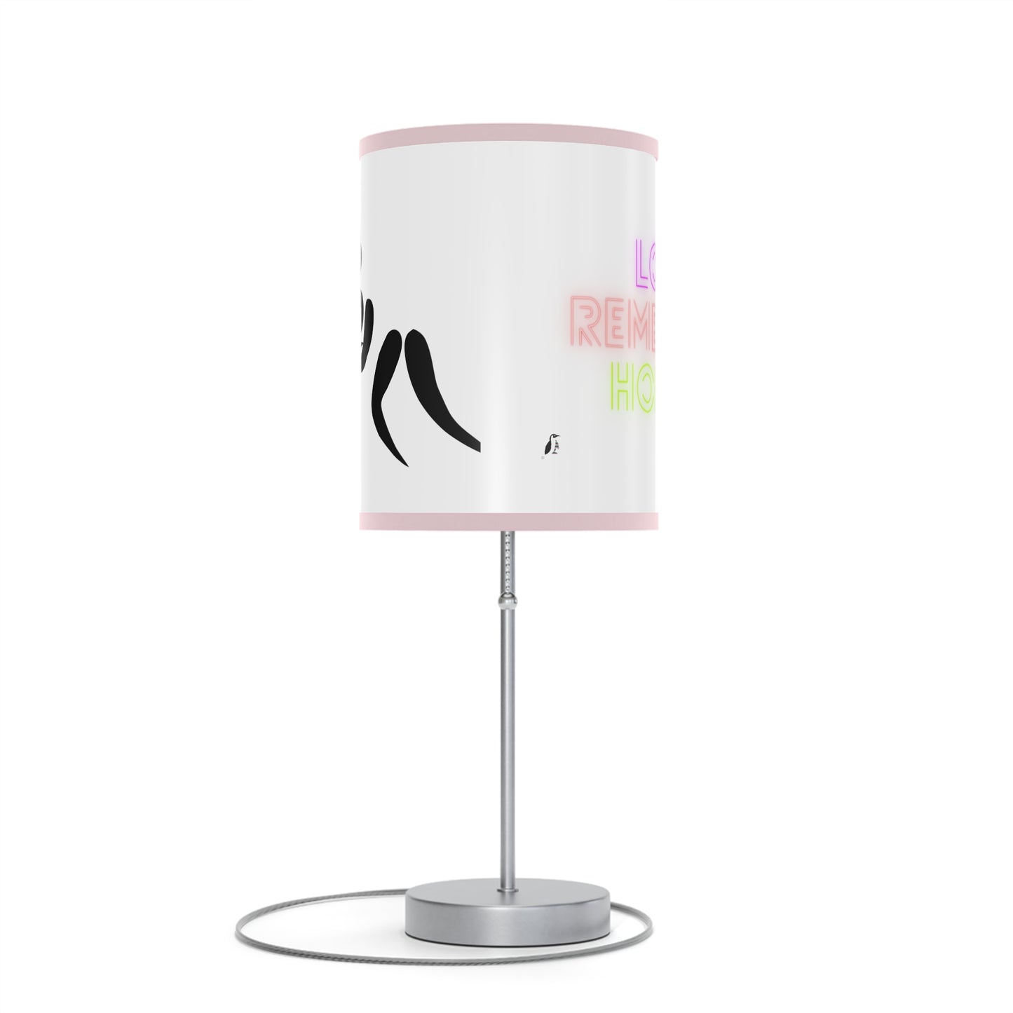 Lamp on a Stand, US|CA plug: Wrestling White