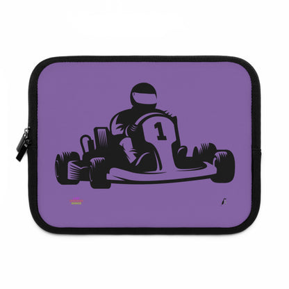 Laptop Sleeve: Racing Lite Purple