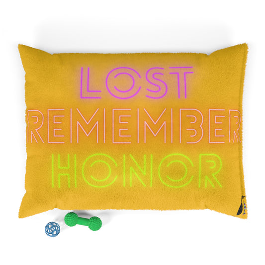 Pet Bed: Lost Remember Honor Yellow