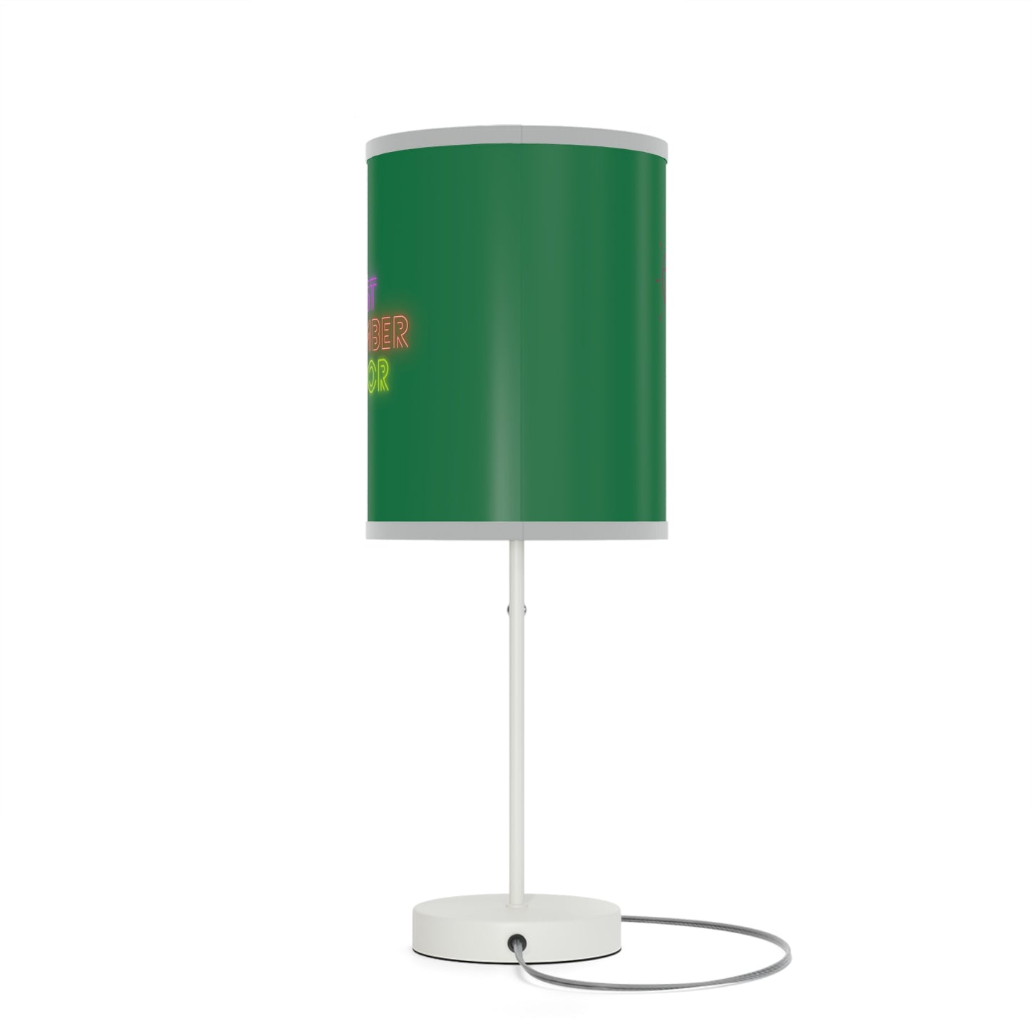 Lamp on a Stand, US|CA plug: Volleyball Dark Green