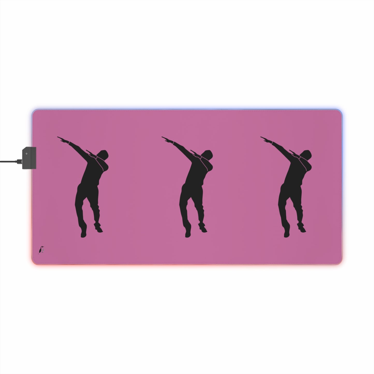 LED Gaming Mouse Pad: Dance Lite Pink