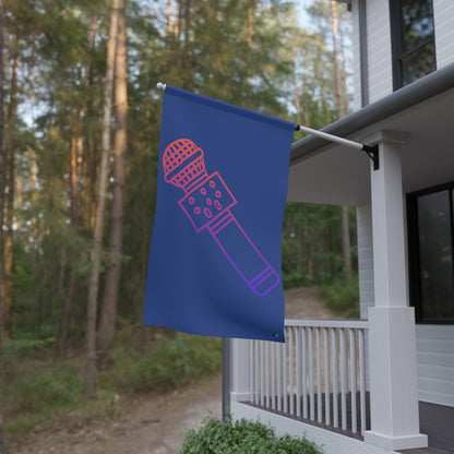 House Banner: Music Dark Blue