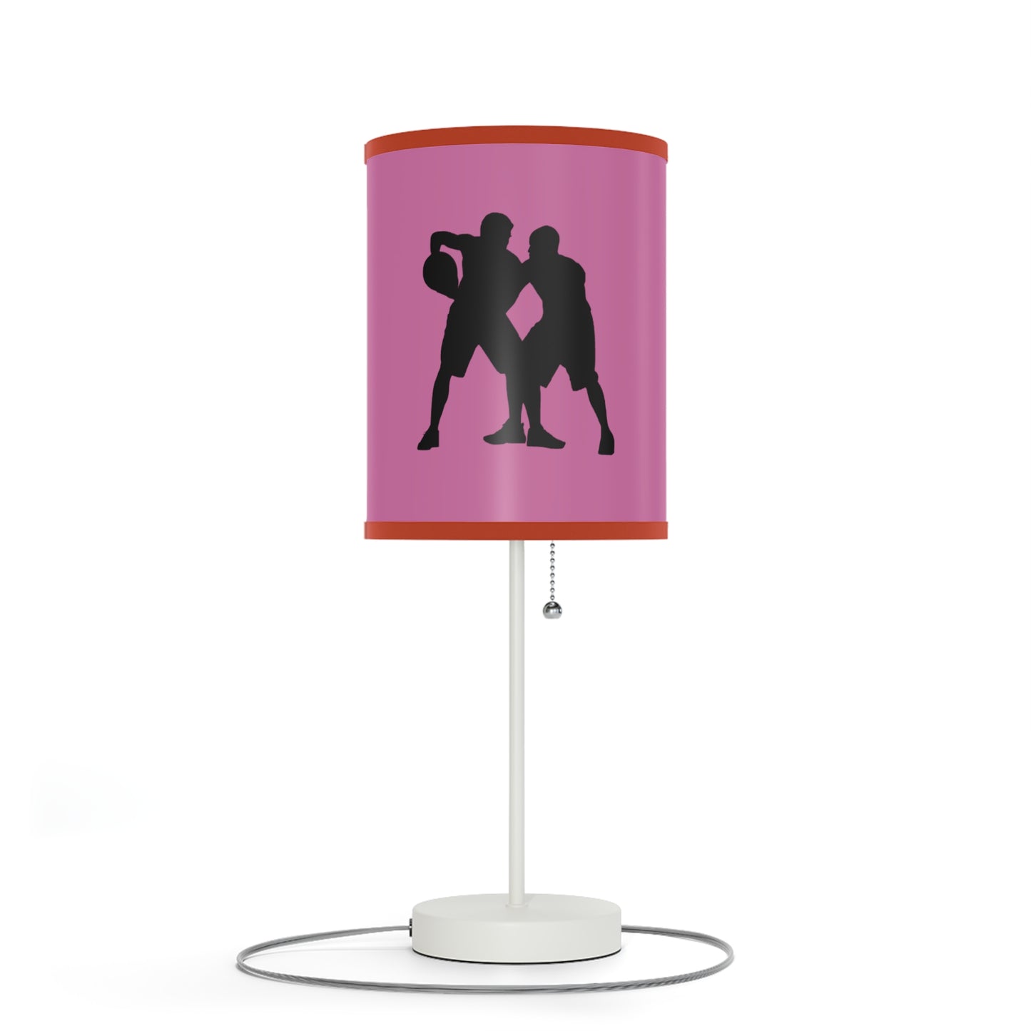 Lamp on a Stand, US|CA plug: Basketball Lite Pink