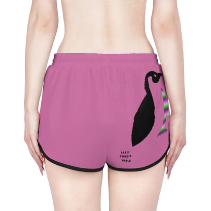 Women's Relaxed Shorts: Lost Remember Honor Lite Pink