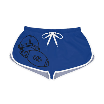 Women's Relaxed Shorts: Football Dark Blue