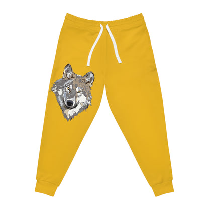 Athletic Joggers: Wolves Yellow