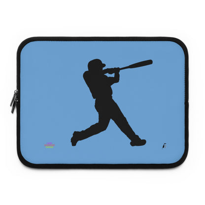 Laptop Sleeve: Baseball Lite Blue