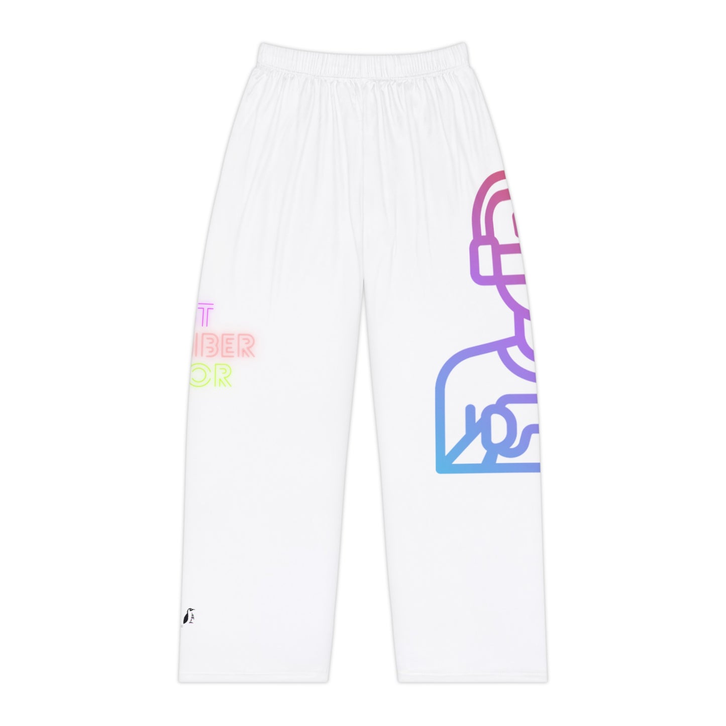 Women's Pajama Pants: Gaming White