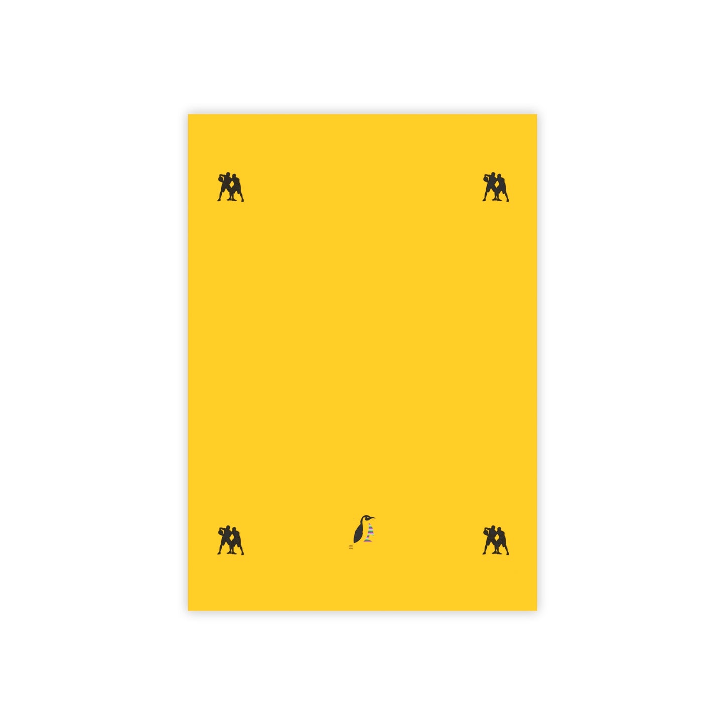 Post-it® Note Pads: Basketball Yellow