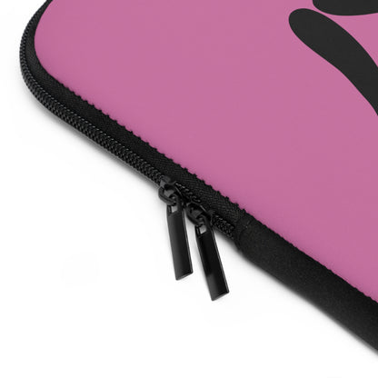 Laptop Sleeve: Wrestling Lite Pink