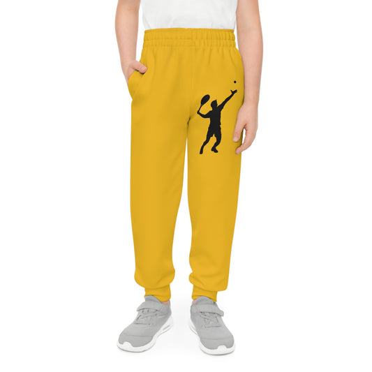 Youth Joggers: Tennis Yellow