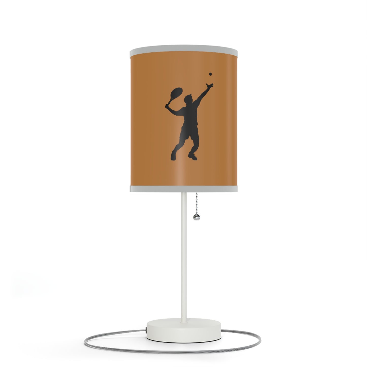 Lamp on a Stand, US|CA plug: Tennis Lite Brown