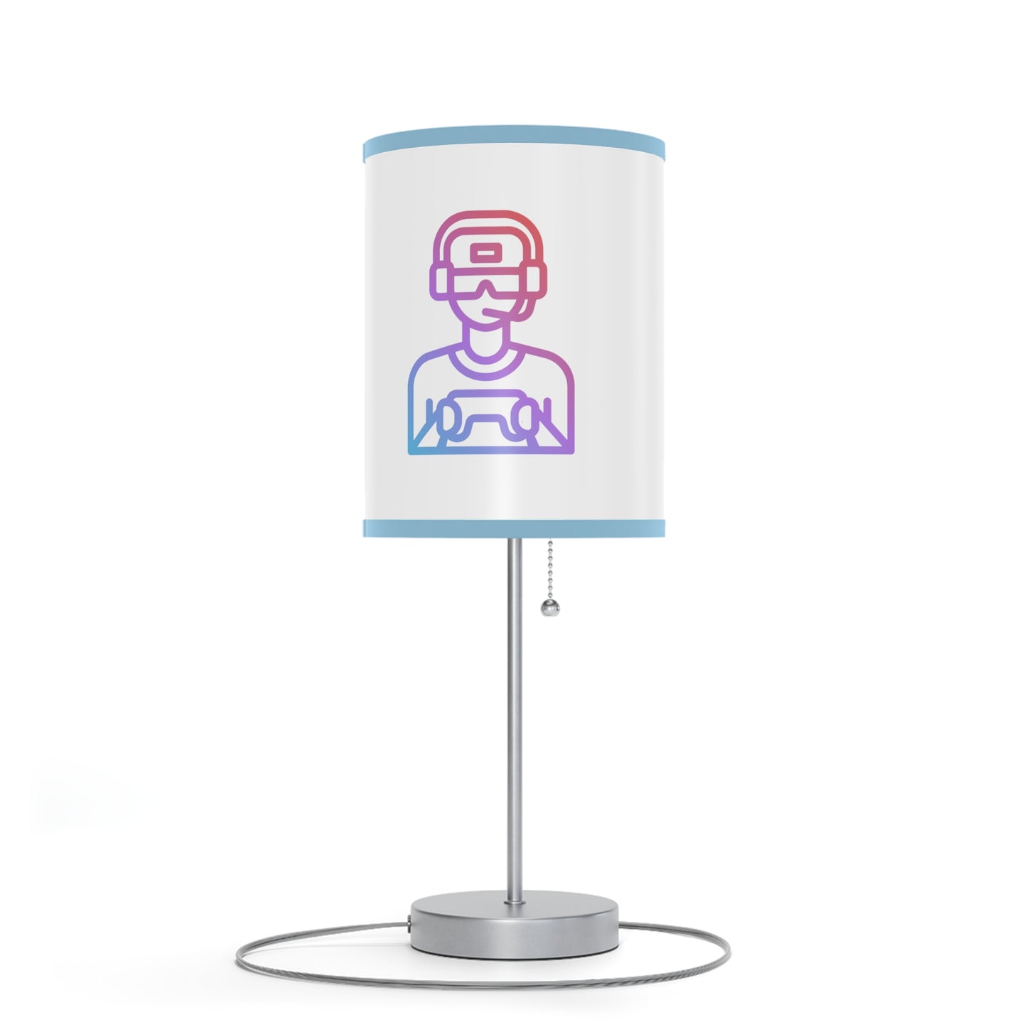 Lamp on a Stand, US|CA plug: Gaming White 