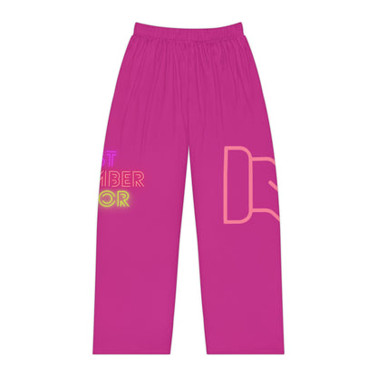 Women's Pajama Pants: Fight Cancer Pink