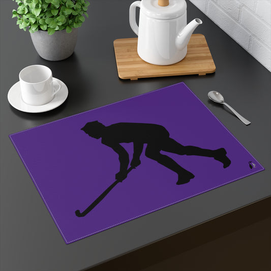 Placemat, 1pc: Hockey Purple