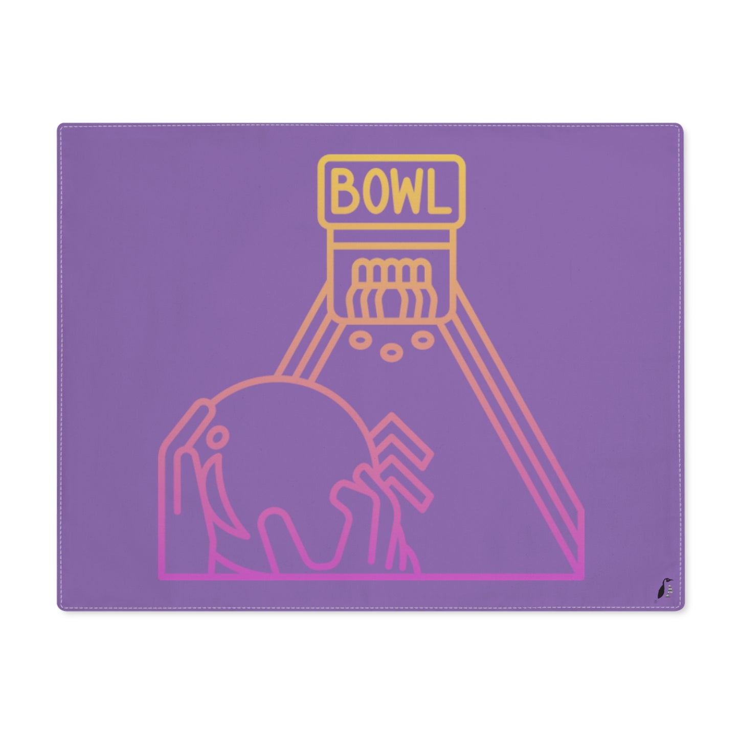 Placemat, 1pc: Bowling Lite Purple