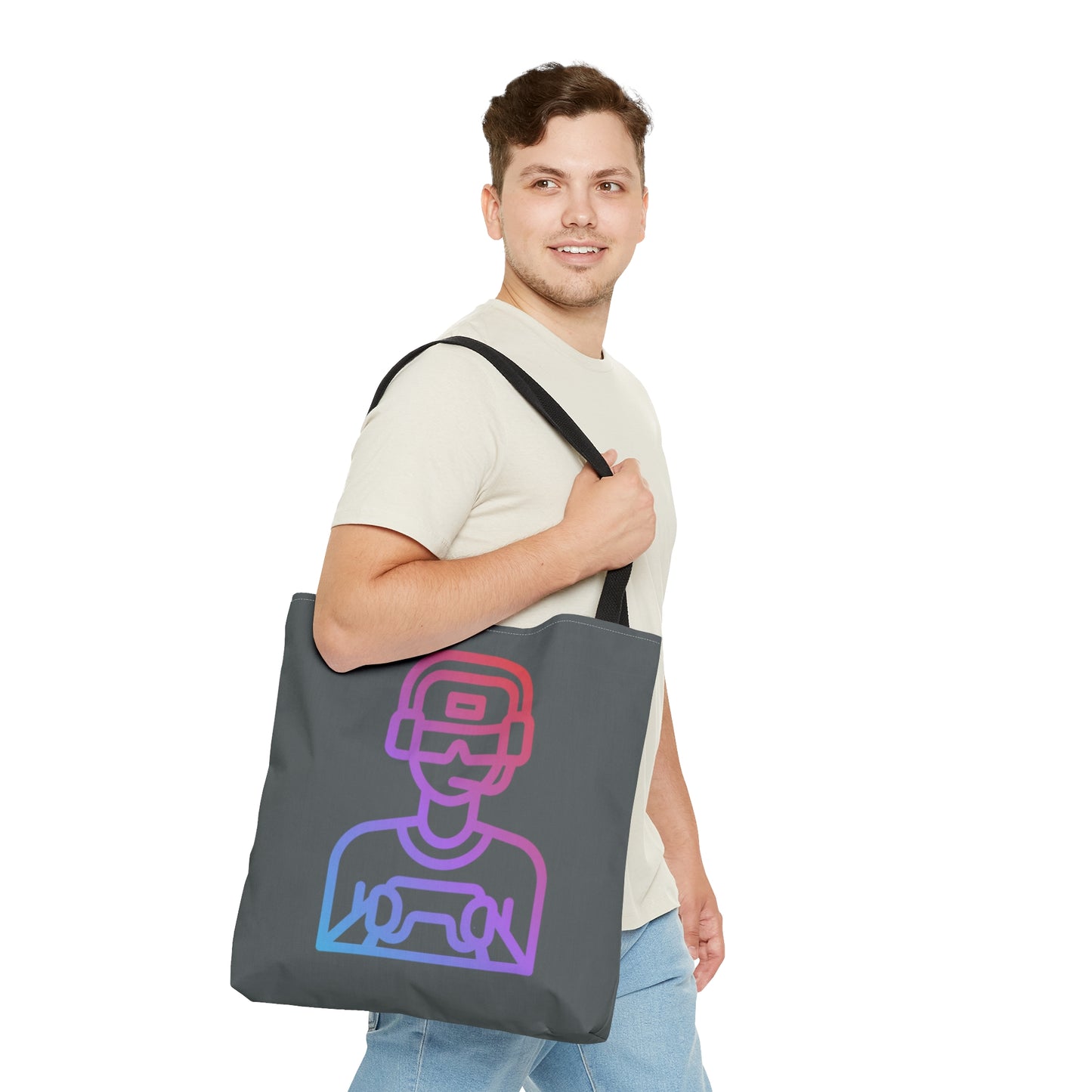 Tote Bag: Gaming Dark Grey