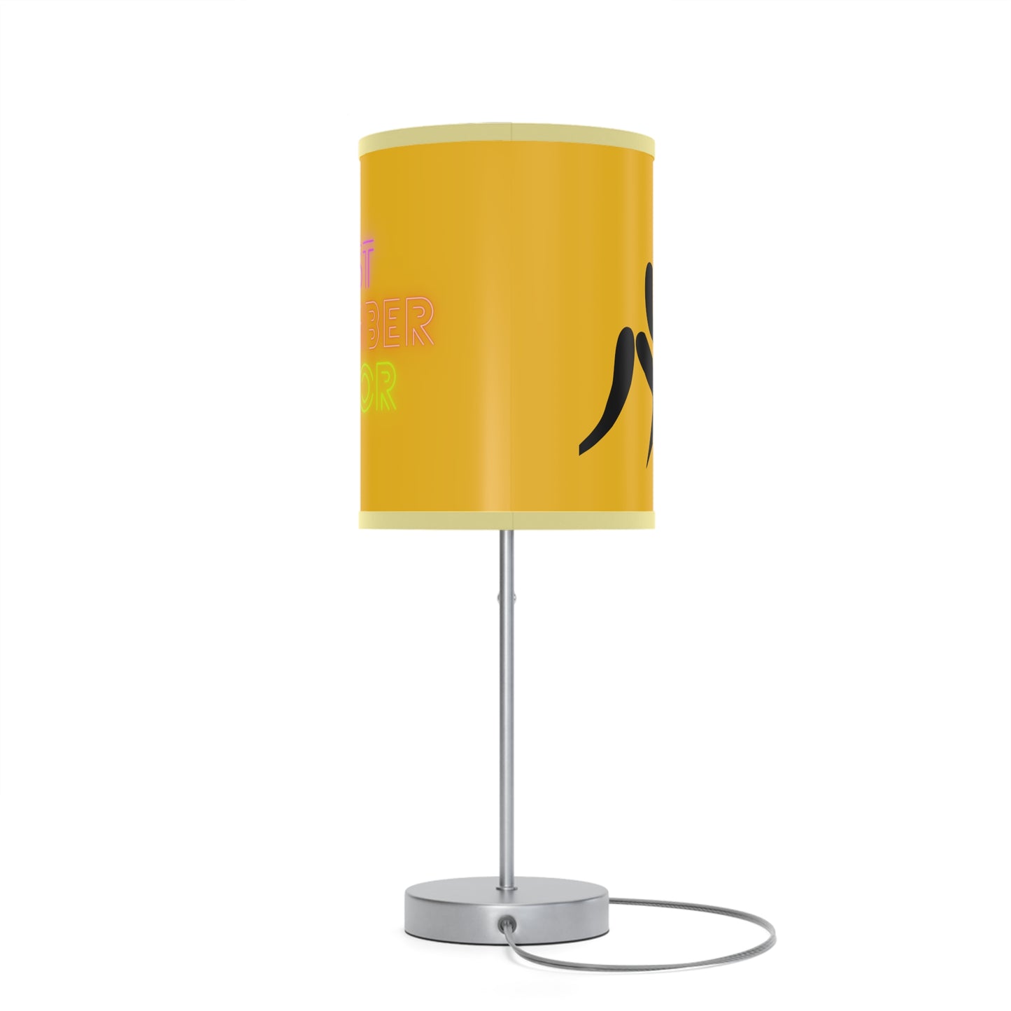 Lamp on a Stand, US|CA plug: Wrestling Yellow