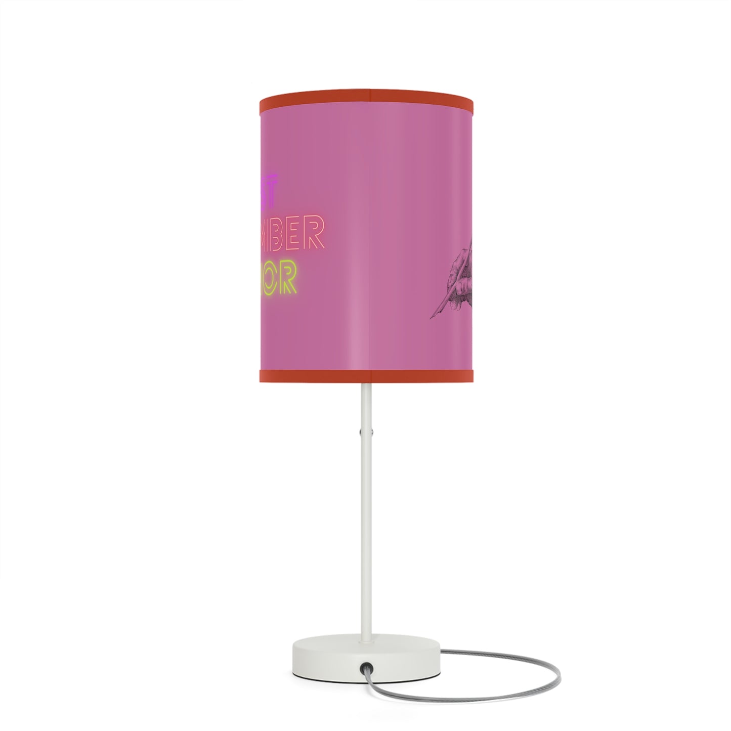 Lamp on a Stand, US|CA plug: Writing Lite Pink