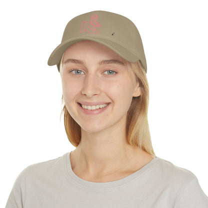 Low Profile Baseball Cap: Fight Cancer