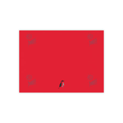 Post-it® Note Pads: Volleyball Dark Red