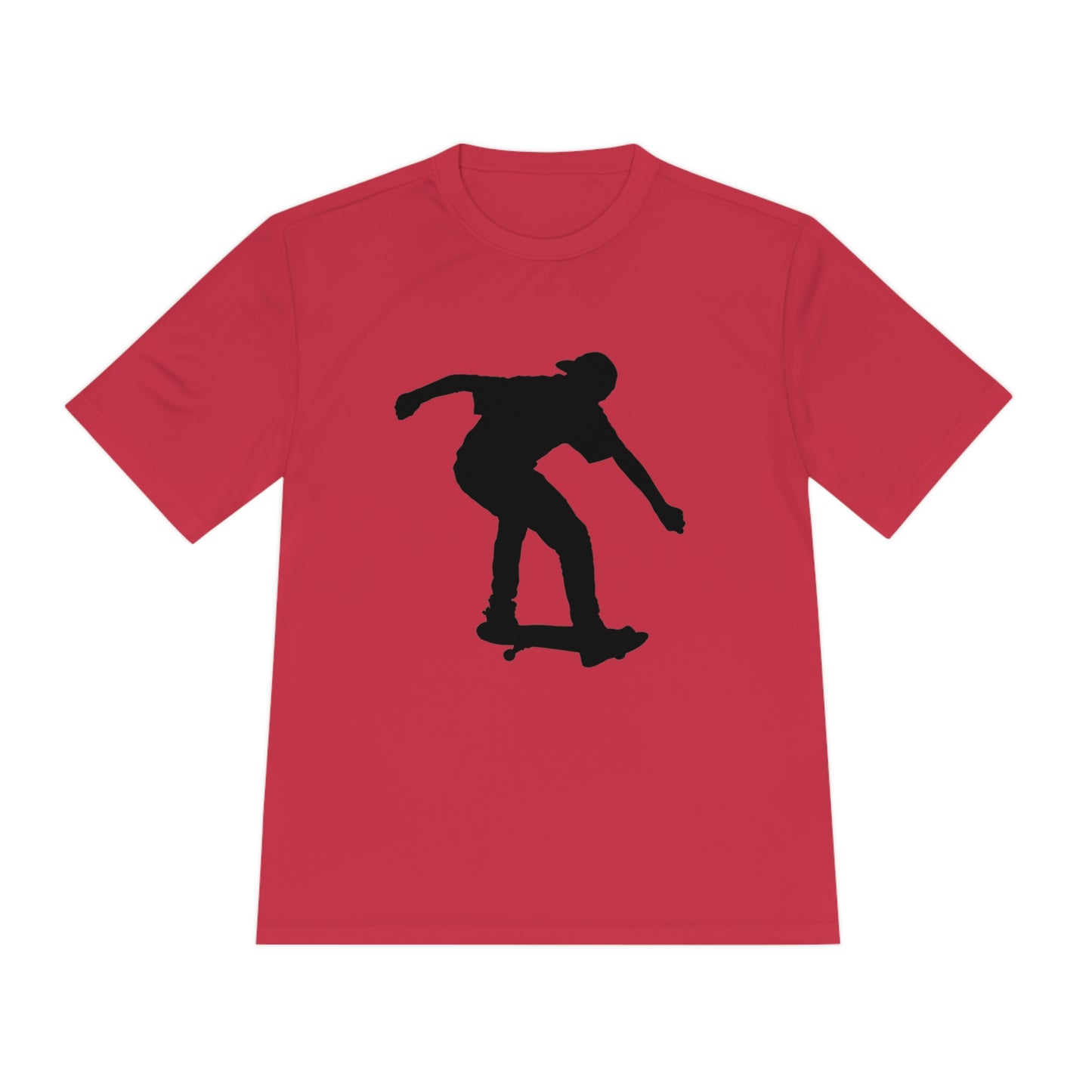 Moisture Wicking Tee: Skateboarding #3